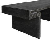 American Vintage Industrial Coffee Table, Premium Reclaimed Wood Texture Rectangular Design, W1445P287875