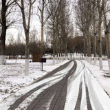 Wood Plastic Composite Deck Tiles Set of 20, Sustainable FSC Composite Decking Resist Rust, Water, W2882P204161