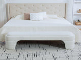 64.96"Wide Modern Upholstered Armless Upholstered Bedroom Benches End of Bed Bench for Entryway, W3189P445987