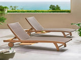 BANZAI CHAISE LOUNGE WITH PULL-OUT TRAY N767P441911B