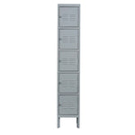 ZUN 5 Door 66"H Metal Lockers With Lock for Employees,Storage Locker Cabinet for Home Gym Office School 58203593