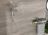 Multi Function Dual Shower Head - Shower System with 4.7" Rain Showerhead, 7-Function Hand Shower, W124361924