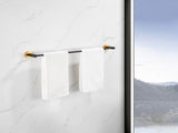 Bathroom Hardware Set, Thicken Space Aluminum 3 PCS Towel bar Set- Black Gold 16-27 Inches 55156034