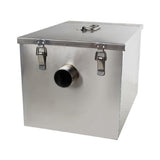 Stainless Steel Grease Trap Interceptor Set Detachable Design For Restaurant Kitchen Wastewater 19776486