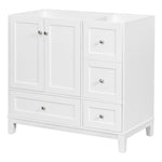 ZUN [Cabinet Only] 36" Bathroom vanity, white WF307083AAK