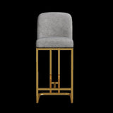 Dining 360&degSwivel Bar Chairs Set of 2 Modern style bar chairs with simple design, Creative Design W1727P240722