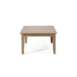 ZUN Acacia Wood Outdoor Coffee Table, Light Brown, 14'' H X 23.5'' W X 39.5'' L 72767.00MLBRN