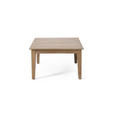 ZUN Acacia Wood Outdoor Coffee Table, Light Brown, 14'' H X 23.5'' W X 39.5'' L 72767.00MLBRN