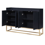 ZUN TREXM Modern Sideboard Elegant Buffet Cabinet with Large Storage Space for Dining Room, Entryway WF298903AAB