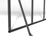 20x20FT Metal Carport Heavy Duty with Galvanized Steel Roof, Outdoor Garage Car Shelter Shade for 2 W2556P266777