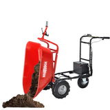 RedRock Wheelbarrow Utility Cart Electric Powered Cart 48V28Ah 500W Capacity 500lbs Material W1691P312005