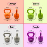 ZUN Kettlebell Sets, Strength Training Kettlebells Weight Set for Women, Vinyl Coated Kettle Bell for 74896720