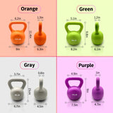 Kettlebell Sets, Strength Training Kettlebells Weight Set for Women, Vinyl Coated Kettle Bell for 43974329