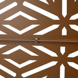 Outdoor & Indoor Privacy Metal Privacy 76" H48" W, Freestanding Decorative Privacy W465P193267