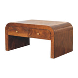 Artisan Furniture Solid Wood Darcy Chestnut Coffee Table, 2 drawer B182P280820