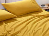 Bed Sheets 4-Piece Set OEKO-TEX Certified Bedding with Fitted Sheet, Flat Sheet & Pillowcases 97000284