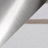 Ashland 28" Contemporary Crystal Table Lamp in Clear Crystal, Brushed Nickel and White Linen Shade B202P224011