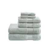 Cotton 6 Piece Bath Towel Set B035129623