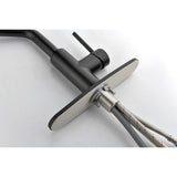 Single Handle Kitchen Sink Faucet with Pull Out Sprayer W2287P154025