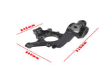 Front Right Passenger Side Steering Knuckle Spindle Fit For Nissan Rogue 2.0L 2.5L 2014-2020 Black 41815914