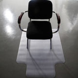 2PCS 90 x 120 x 0.2cm PVC Home-use Protective Mat for Floor Chair Transparent 53021338