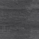 ZUN Modern Hallway Display Table with Drawer & Bottom Shelve in Distressed Grey & Black B107130875