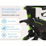 Rollator Walker for Seniors, Lightweight Foldable All Terrain Rolling Walker with seat, Aluminum T3815P363146