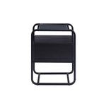 ZUN Metal Frame Accent Table in Black Finish B016P257184