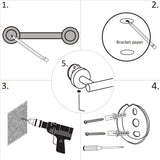 3 - Piece Bathroom Hardware Set 26337649