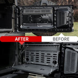 Tailgate Table Molle Panel for Ford Bronco 2021-2024 2-Tier Foldable Rear Storage Cargo Rack Shelf W2801P318432