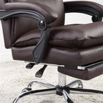 ZUN Contemporary Office Chair Upholstered 1pc Comfort Adjustable Chair Relax Office Chair Work Brown B011P214982