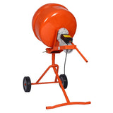 5.0 cu. ft. Portable Concrete Mixer,electric cement mixer ,ETL certificated copper motor W46541344