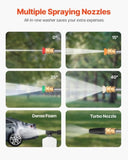 VEVOR Electric Pressure Washer, 2000 PSI, Max. 1.76 GPM Power Washer w/ 30 ft Hose, 5 Quick Connect T3342P311693