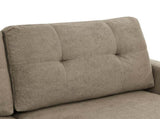 67.7" Wide Mid-Century Modern Upholstered Tufted Loveseat Sofa With Wooden Legs 80878147