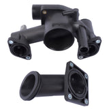 AJ89486 Water Outlet & Thermostat for 2003-2006 Jaguar XK8 4.2L Naturally Aspirated 92345292