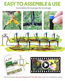 100ft Drip Kit Plant Watering System 8x5mm Blank Distribution Tubing DIY Automatic W2181P170944