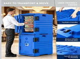 82QT Insulated Cooler with Wheels Blue 38929317