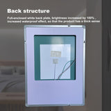 36x28 inch Bathroom Led Classy Vanity Mirror with focused backplane,High Lumen,Dimmable Touch,Wall W1992P210830