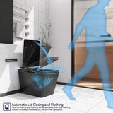 Intelligent Sitting Bathroom with Wireless Remote Control,Modern Intelligent Integrated Waterless T3177P286048