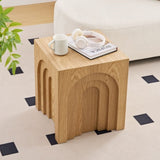 15.74'' Square Side Table Small Coffee Table Accent Table Bedside Table for Living Room W876P245157