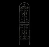 2 Pack Metal Garden Trellis 86.7" x 19.7" Rustproof Trellis for Climbing Plants Outdoor Flower W1586P268070