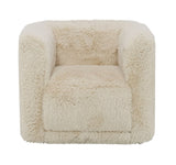 Beige Swivel Accent Chair B062P209167
