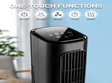 RTW-GR36 US Standard 36 Inch Tower Fan, 110V 45W, Black Plastic Body with Copper Motor, Touch & 95070014