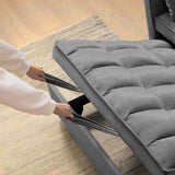 Convertible Sofa Bed,3-in-1 Pull Out Couch Bed with Reclining Backrest and Pillows,Sofa Bed Chair W2941P306500