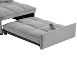 4 in1 Multi-Function Single Sofa Bed with Storage Pockets,Tufted Single Pull-out Sofa Bed with W2186P163739