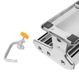 Dual-blade Multifunctional Manual Hand-cranking Operation Stainless Steel Noodle Making Machine Silv 16928879