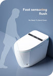 ZUN Smart Toilet with Bidet Built-in, Auto Dual Flush, Auto Open & Close Bidet Toilet with Heated Seat, W2894P199872