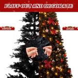 7.5 FT Artificial Christmas Tree with DIY 350 Warm White LED Lights, Hinged Xmas Pine Tree with Tree 47530637