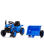 ZUN 12V Kids Ride On Electric Tractor Black Knight,Kids Ride On Toy.2WD,Non-skid tires, steering wheel, 38466080