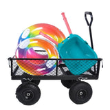 Wagon Cart Garden cart trucks make it easier to transport firewood TC1840BKG W22755691